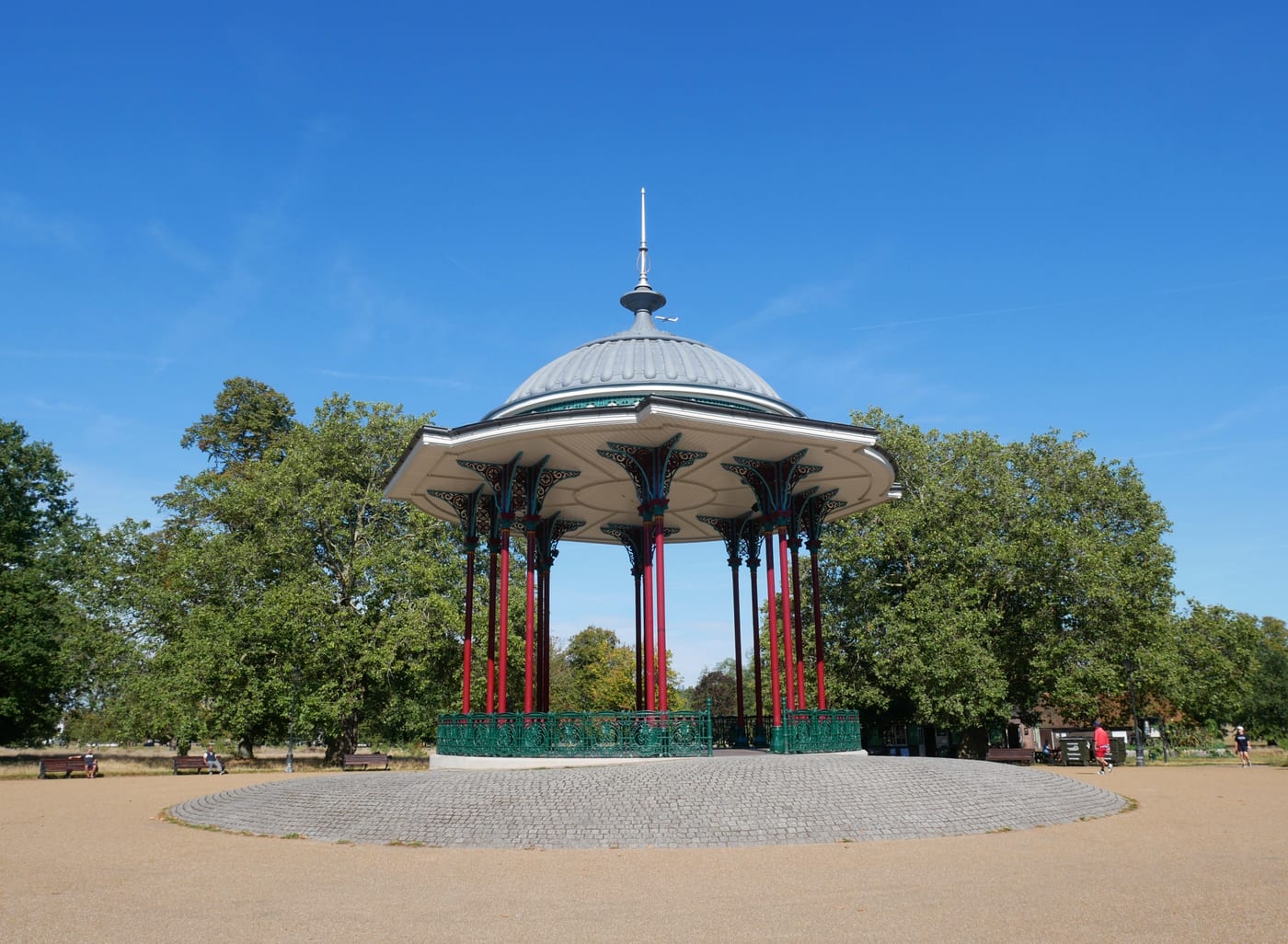 The bandstand on Clapham Common